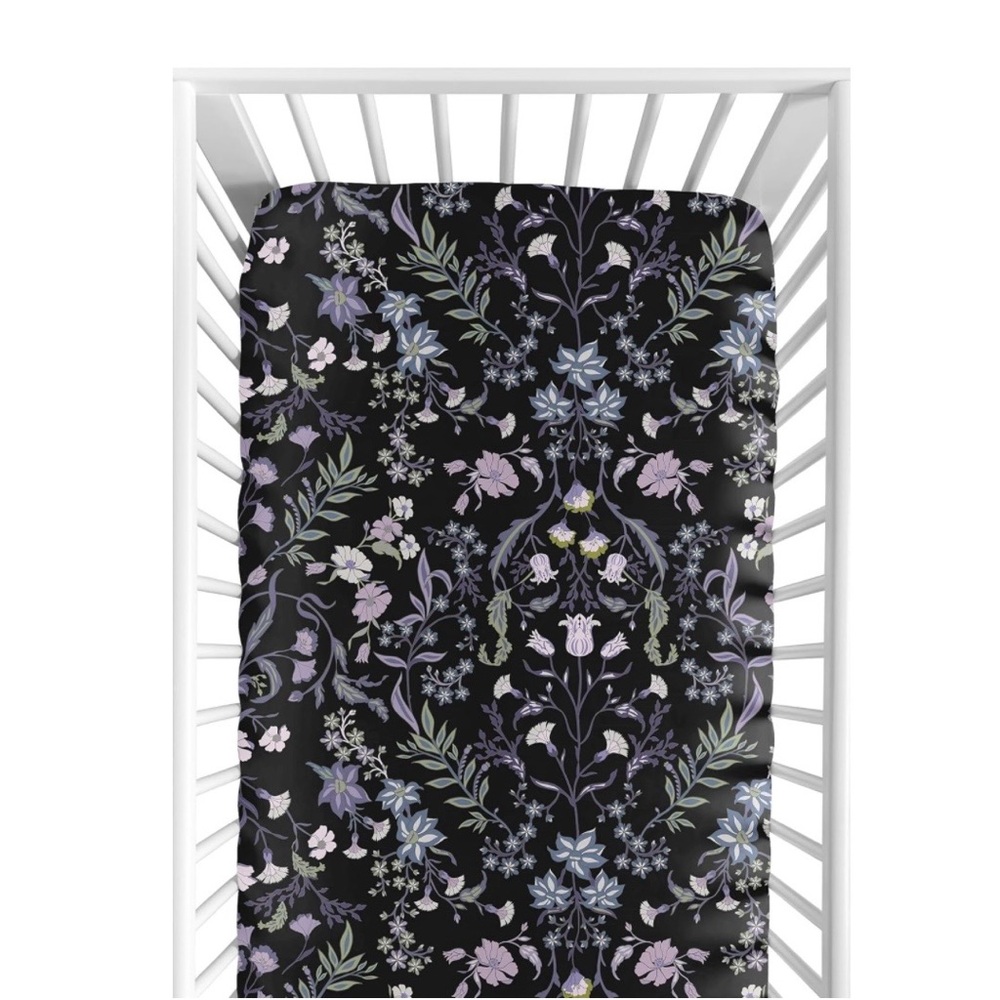 Cottagecore Boho Crib Sheet